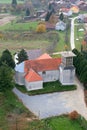 Parish church of the St Mary Magdalene in Kapela, Croatia Royalty Free Stock Photo