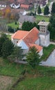 Parish church of the St Mary Magdalene in Kapela, Croatia Royalty Free Stock Photo