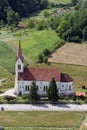 Church of Saint Roch in Luka, Croatia, Croatia Royalty Free Stock Photo