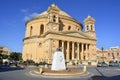 The Parish Church of Santa Maria in Mosta, Malta.