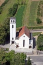 Parish Church of St. Anthony of Padua in Duga Resa, Croatia Royalty Free Stock Photo