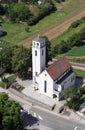 Parish Church of St. Anthony of Padua in Duga Resa, Croatia Royalty Free Stock Photo