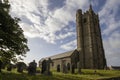 The parish church in St Buryan in Cornwall Royalty Free Stock Photo
