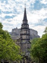 The Parish Church of St Cuthbert in Edimburgh city