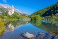 Parish Church of St. Gertraud in Sulden Royalty Free Stock Photo