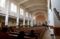 The parish church of St. James, the shrine of Our Lady of Medugorje Royalty Free Stock Photo