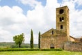 Parish church of St John the Baptist near Siena in Tuscany, Italy