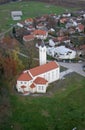 Church of St. John of Nepomuk in Glina, Croatia