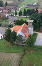 Parish church of the St Mary Magdalene in Kapela, Croatia Royalty Free Stock Photo