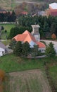 Parish church of the St Mary Magdalene in Kapela, Croatia Royalty Free Stock Photo