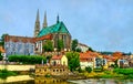 Church of St. Peter and Paul in Gorlitz, Germany Royalty Free Stock Photo