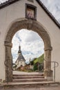 Parish church St. Sebastian in Ramsau Royalty Free Stock Photo