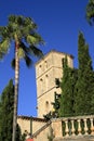 Parish church of the Transfiguration of the Lord, Mallorca, Spain Royalty Free Stock Photo