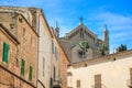 Parish Church of the Transfiguration of the Lord - Transfiguracio del Senyor - located in the village Arta, Mallorca, Spain Royalty Free Stock Photo