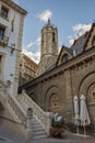 Parish of Saint Mary church belltower in Ribes de Freser