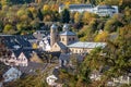 Parish of St. Chrysanthus and Daria, view from the castle MÃÂ¼nstereifel