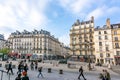 Parisian architecture along Rivoli street, Paris, France