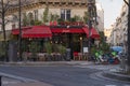 Parisian bistro \'LA FAVORITE\', restaurant and bar in Paris, France