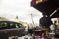 Parisian cafe Royalty Free Stock Photo