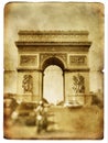 Parisian cards series Royalty Free Stock Photo
