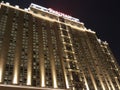 Parisian Hotel Night View