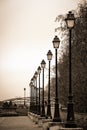 Parisian lamp posts