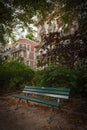 Parisian Park in early fall Royalty Free Stock Photo