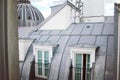 Parisian roof from window