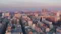 Parisian Skyline at Sunset A Breathtaking Aerial View, Paris, France