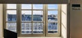 Parisian view from window Royalty Free Stock Photo