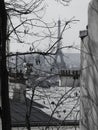 Parisian Winter - Eiffel Tower from Montmartre