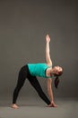 Parivritta-trikonasana yoga