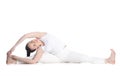 Parivritta Upavistha Konasana Royalty Free Stock Photo