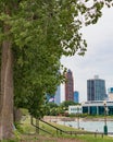 Park in adler planetarium in chicago