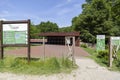 Park athletic stadium Tossols by RCR Arquitectes. Olot,Catalonia,Spain.