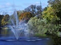 Park in autumn Royalty Free Stock Photo