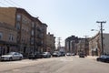 Park Ave between Downtown Weehawken New Jersey and Union City New Jersey with Old Buildings