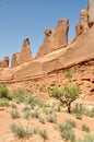 Park Avenue, Arches national park, Utah Royalty Free Stock Photo