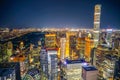 432 Park Avenue and Manhattan night view