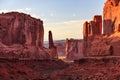 Park Avenue Section Arches National Park Moab Utah Royalty Free Stock Photo