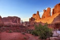 Park Avenue Section Arches National Park Moab Utah Royalty Free Stock Photo