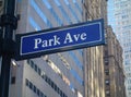 Park Avenue in New York City