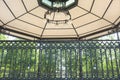 Park bandstand of modernism style, Brunete, Spain