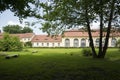 Park of Baron von Brukenthal Palace in Avrig, Transylvania