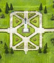 Park in Baton Rouge with the statue of Huey Long Royalty Free Stock Photo