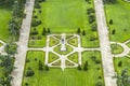 Park in Baton Rouge with the statue of Huey Long Royalty Free Stock Photo