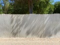 park beach fencing white mesh slat chainlink fence steel industrial yard security privacy lot