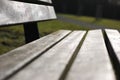 Park bench Royalty Free Stock Photo