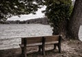 Park Bench on Lake Junaluska