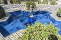 Park on the boardwalk of Cadiz, Genoves Park, Andalusia, Spain Royalty Free Stock Photo